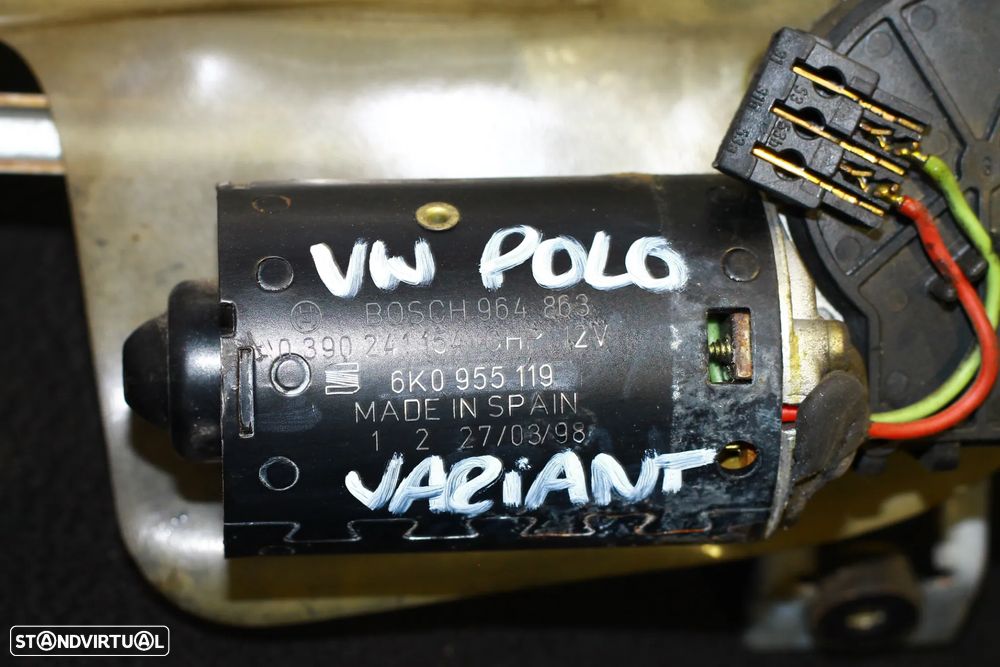 MOTOR LIMPA PARA-BRISAS VW POLO VARIANT - 4