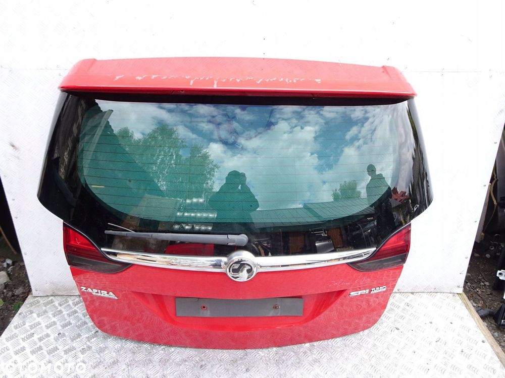 klapa tył kpl. opel zafira c 50b - 2