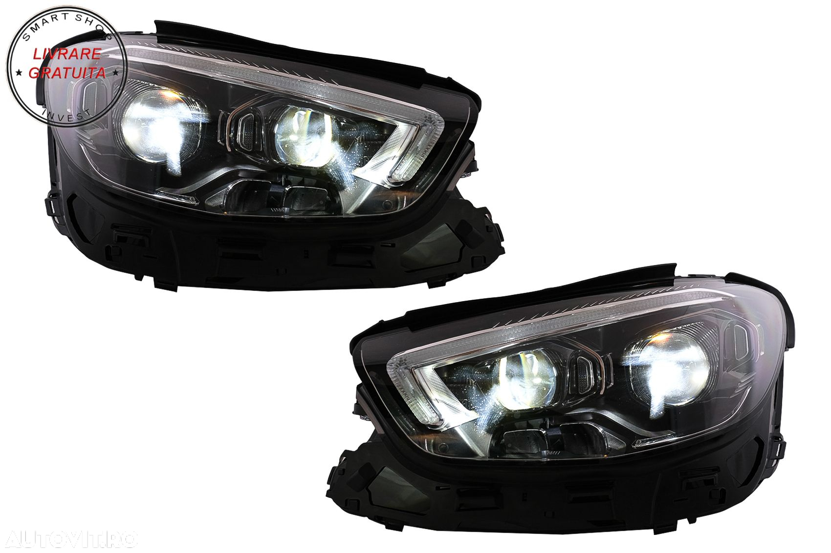 Kit Exterior Mercedes E-Class W212 (2009-2012) Conversie la W213 E63 Design- livrare gratuita - 3