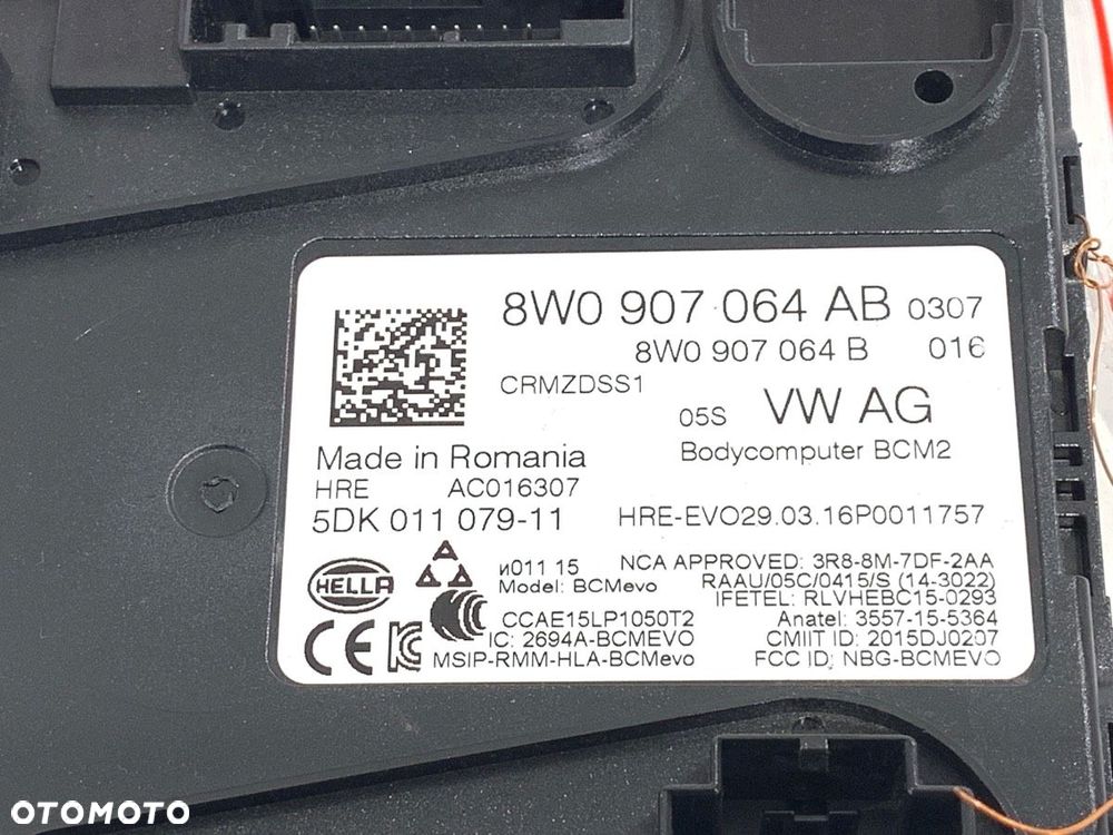 MODUŁ KOMFORTU - 199.00 PLN - AUDI A4 B9 Avant (8W5, 8WD) 2015 - 2025 2.0 TDI 110 kW [150 KM] olej - 4