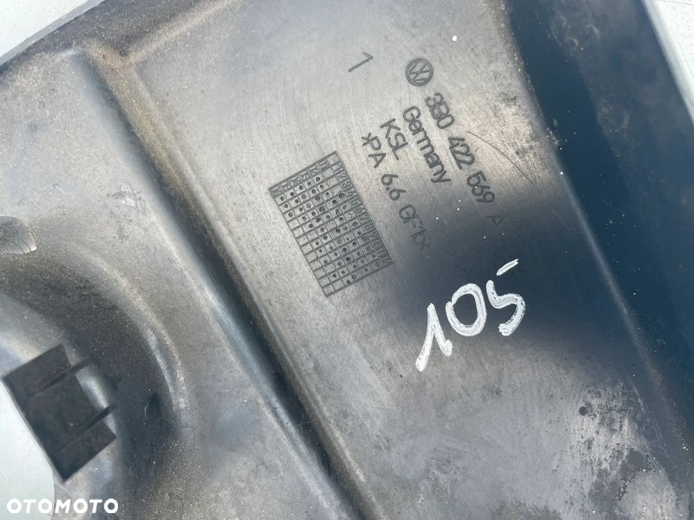 OSŁONA OBUDOWA ZBIORNICZKA WSPOMAGANIA VW PASSAT B5 FL 3B0422569A - 3