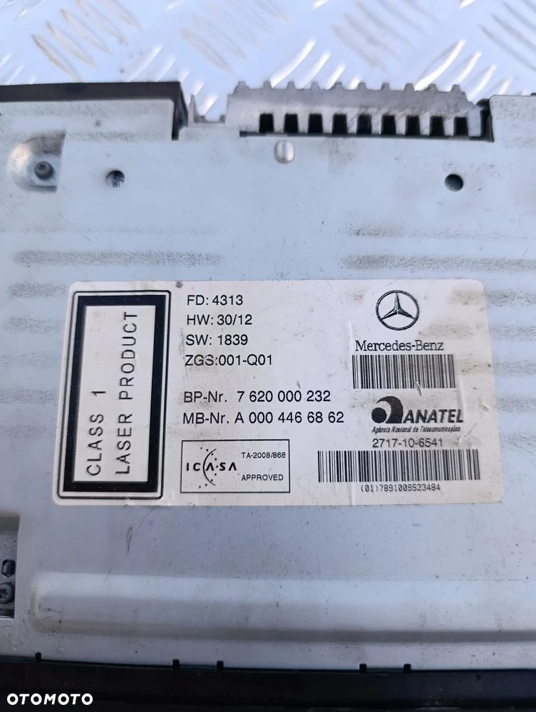 RADIO Mercedes Atego A0004466862 7620000232 - 4
