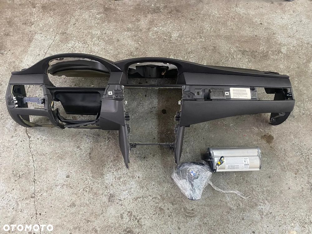 BMW E60 DESKA ROZDZIELCZA KLUCZYK PODUSZKI 7063255 - 1