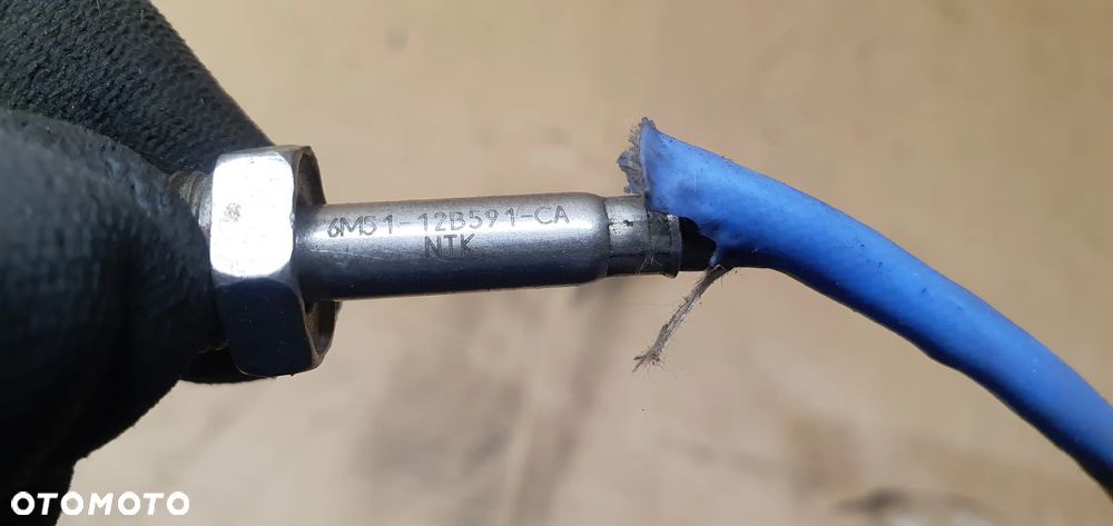 Czujnik temperatury spalin sonda Ford Focus MK3 1.6 TDCI 6M51-12B591-CA - 7