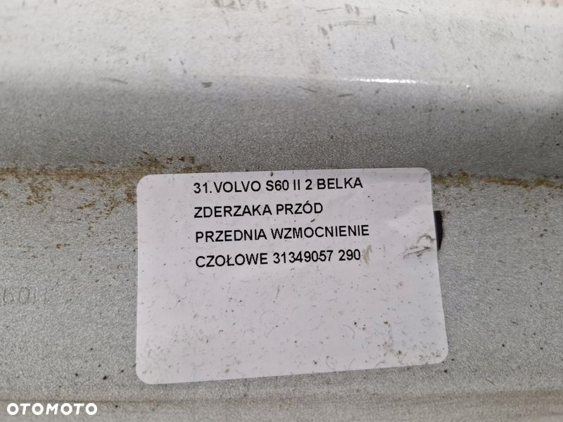 VOLVO S50 II 2 BELKA ZDERZAKA PRZÓD PRZEDNIA WZMOCNIENIE CZOŁOWE - 6