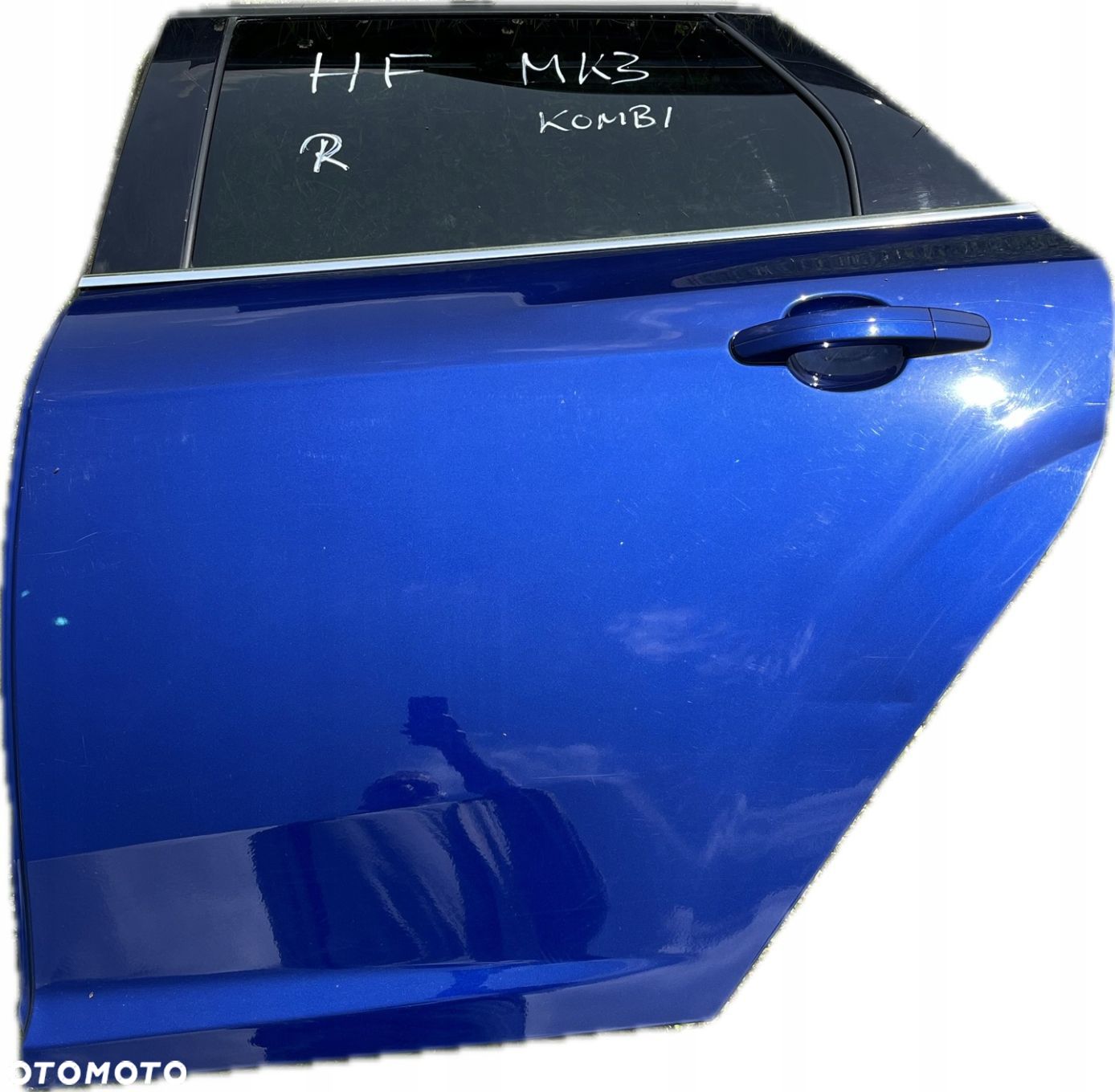 Drzwi Ford Focus mk3 Kombi 2011-18 Lewy tył Niebieski HF - 1