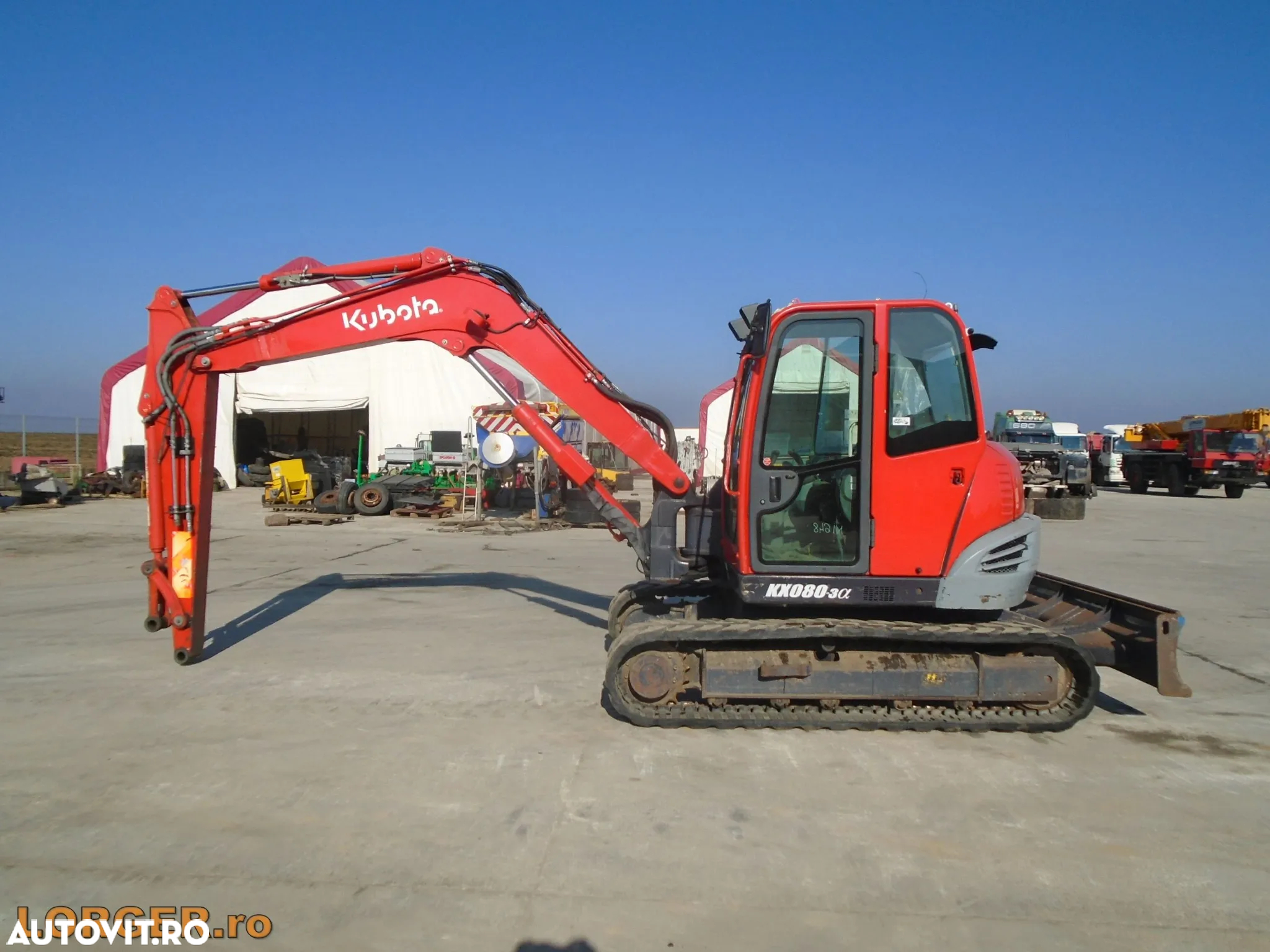 Kubota KX080-3 - 7