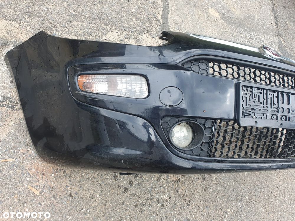 ZDERZAK PRZÓD PRZEDNI FIAT PUNTO EVO KOMPLETNY CZARNY LAKIER - 2