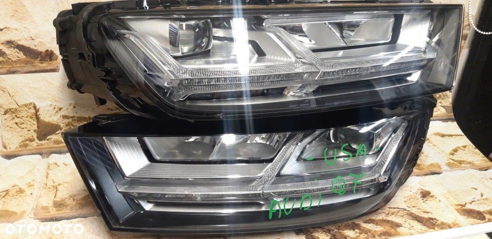 audi q7 4m0 941 033b/34b full led ameryka usa kompletne z modułami - 15