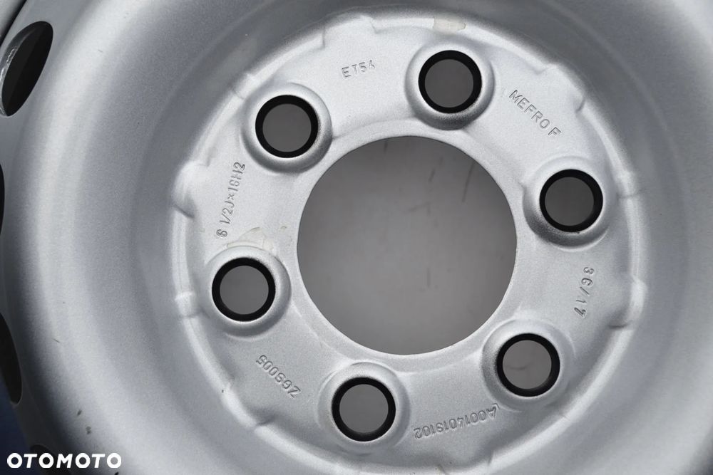 FELGI STALOWE MERCEDES SPRINTER VW CRAFTER 6x130 6,5J16 ET 54 F-654 - 8