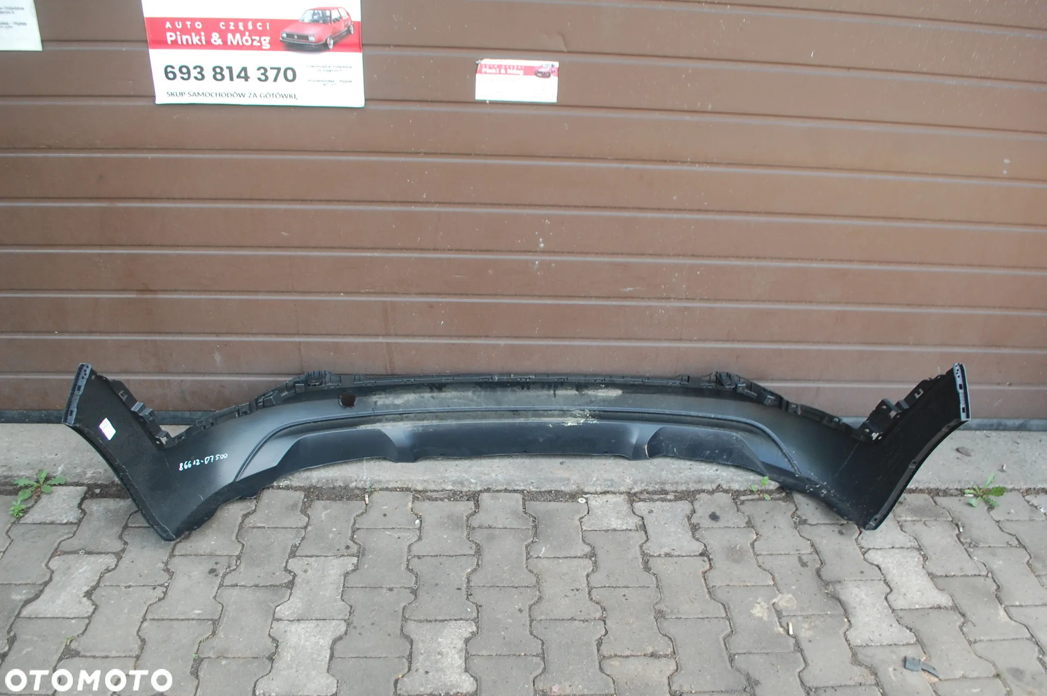SPOILER ZDERZAKA TYŁ TYLNY DOLNY NOWY HYUNDAI TUCSON III 86612-D7500 - 4