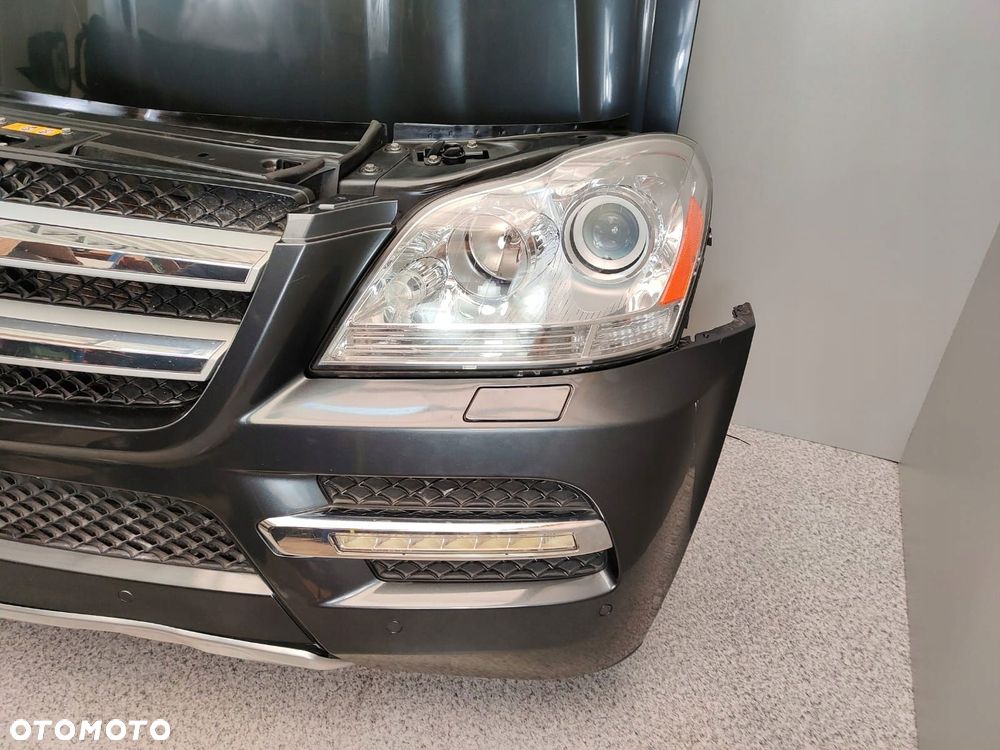MERCEDES GL W164 LIFT ZDERZAK GRILL WZMOCNIENIE LAMPY - 4