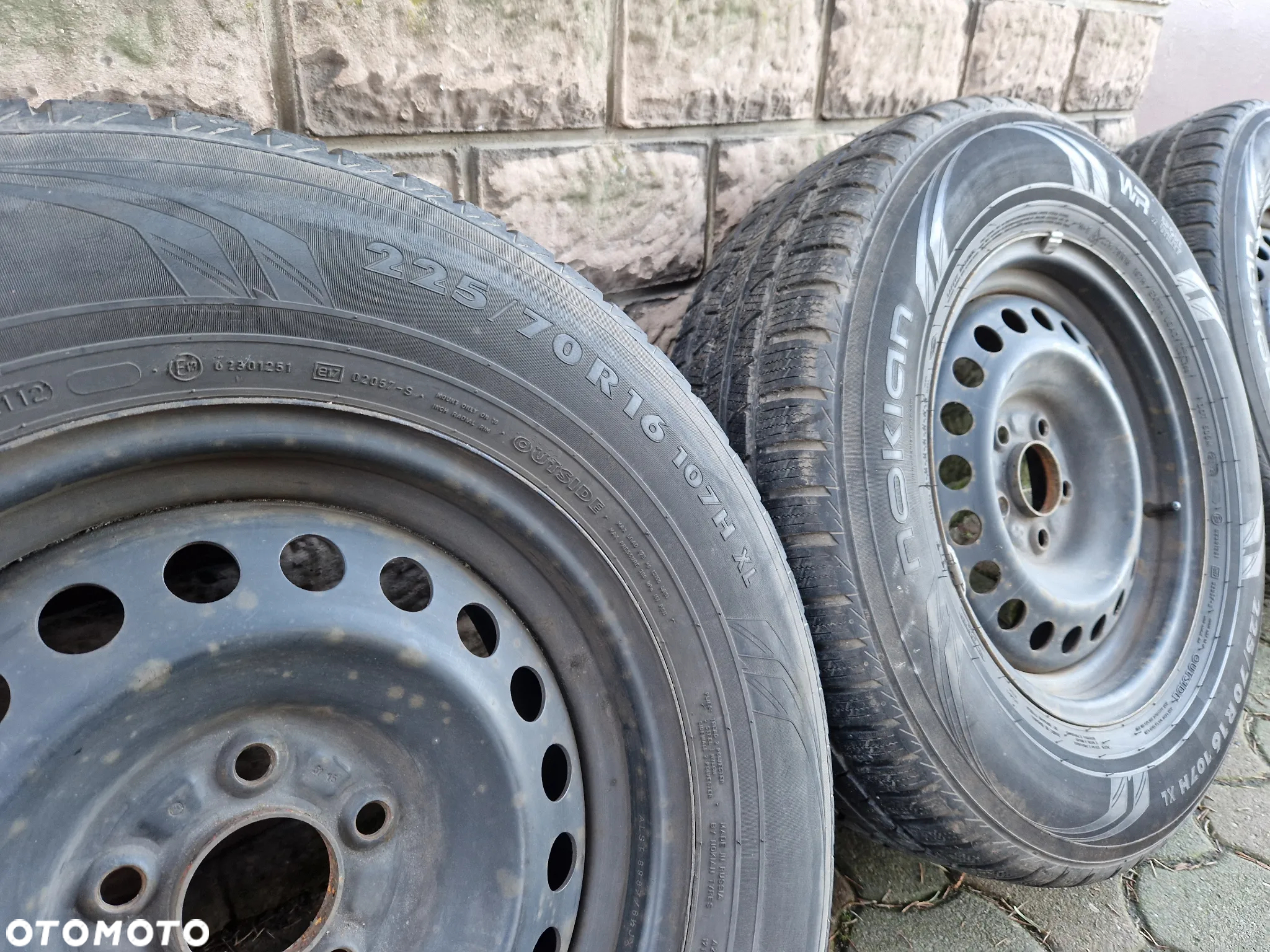 Koła Felgi 16 cali Citroen Hyundai Kia / 5x114.3 ET 31 6.5Jx16H2 / Opony Nokian 225/70 R16 - 6