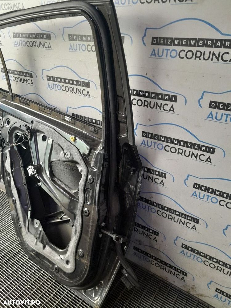 Usa Stanga Spate BMW X6 E71 2007 - 2015 SUV 4 Usi NEGRU (1008) ZGÂRIATA - 5