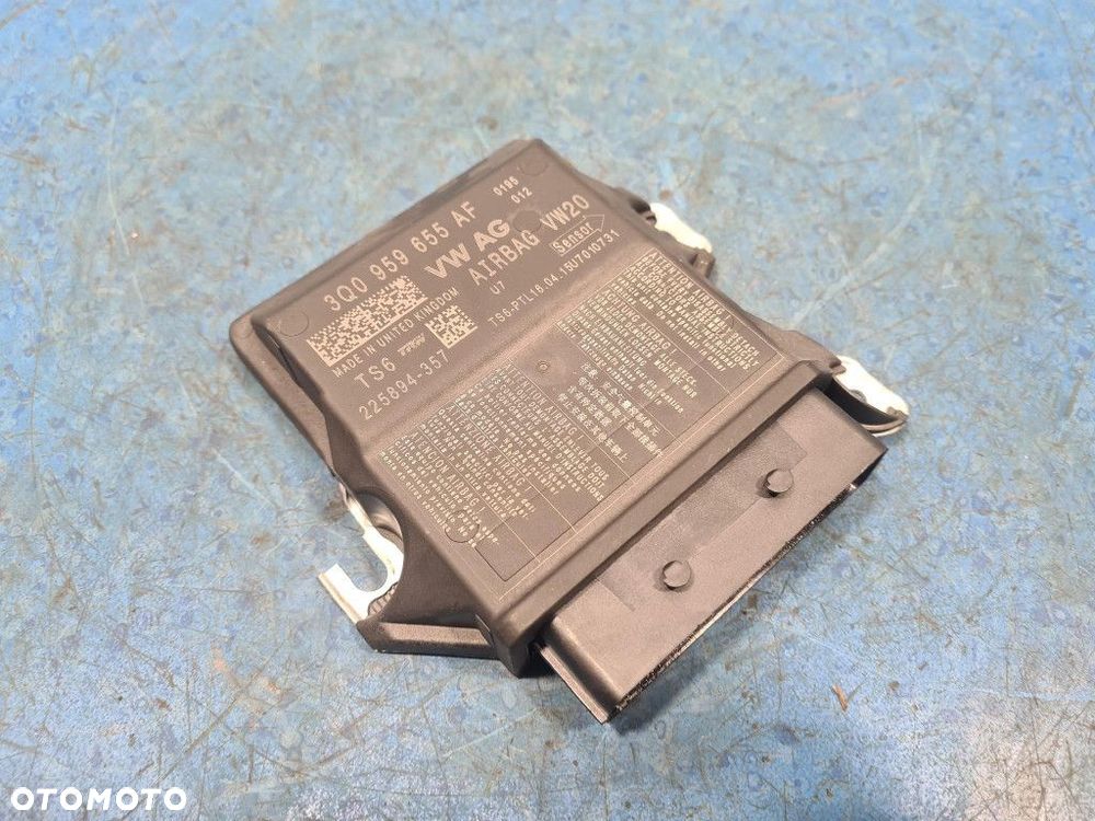 VOLKSWAGEN PASSAT B8 STEROWNIK SRS AIRBAG X 3Q0959655AF LI7F CUAA - 6