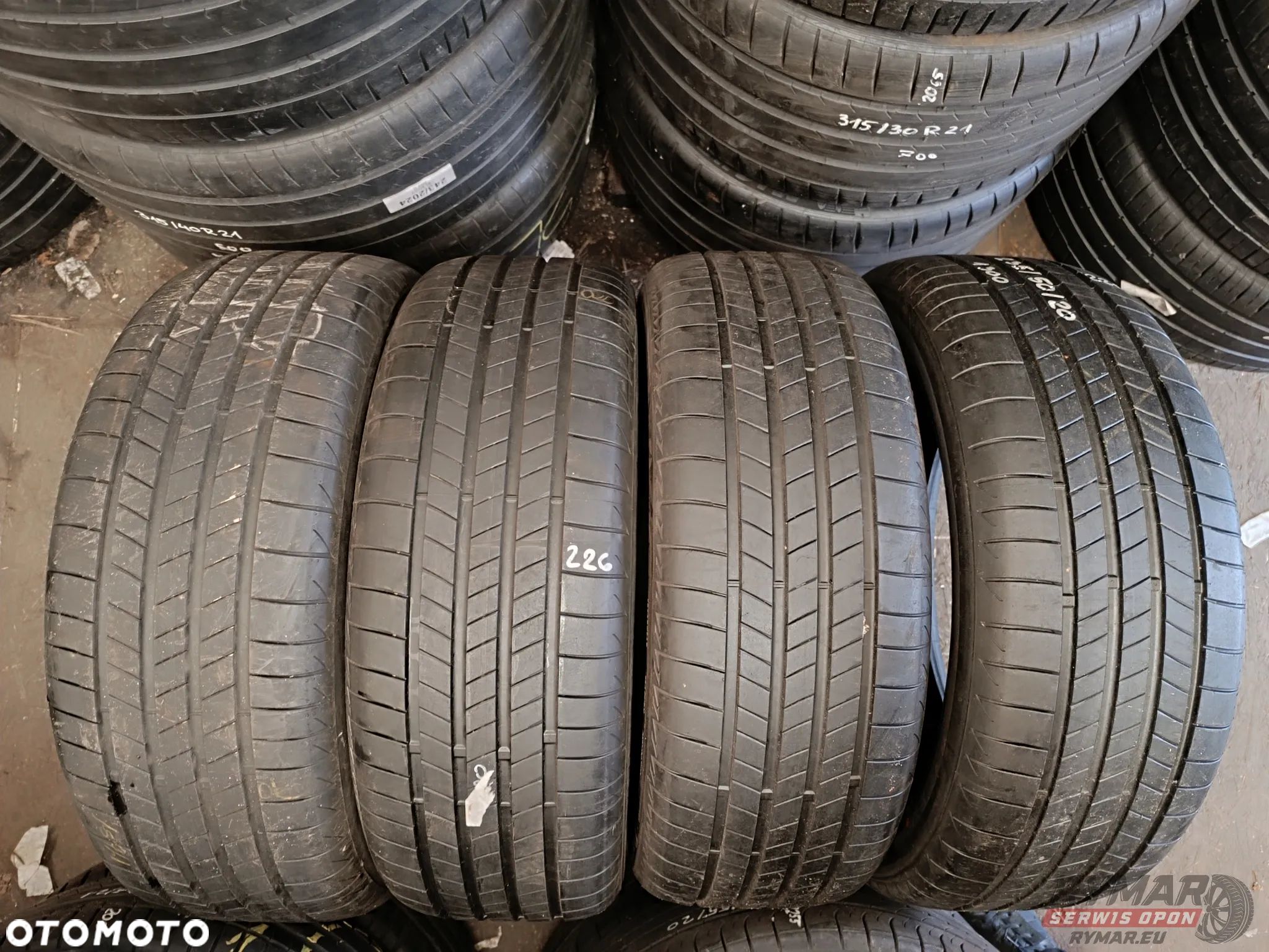 ŚLĄSK 4 X LATO 235/50R20 100T BRIDGESTONE TURANZA ECO KOMPLET - 1