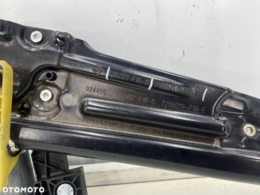 Podnośnik szyb BMW 5 F10 sedan F11 kombi 10-17r. LEWY tylny mechanizm silniczek lewy tył 6 pin - 5