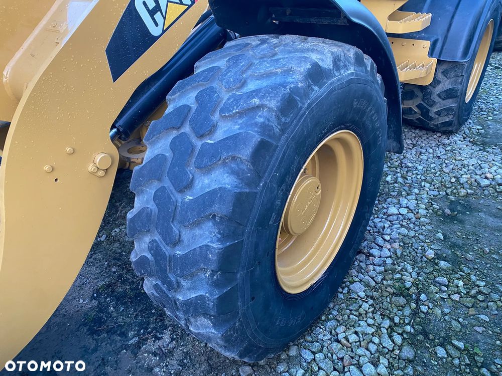 Caterpillar CAT 908H, BEZ DPF-A, ŁYŻKA OTWIERANA + WIDŁY, z NIEMIEC, SUPER STAN, - 16