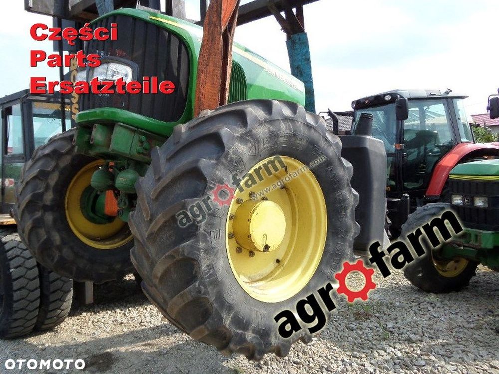 John Deere 6920 części, skrzynia biegów, silnik - 3