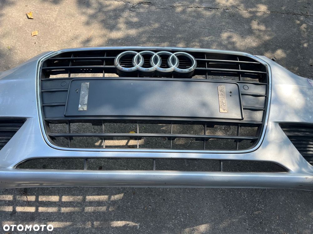 audi a4 b8 lift zderzak przód przedni grill 4x pdc lx7w kompletny - 3