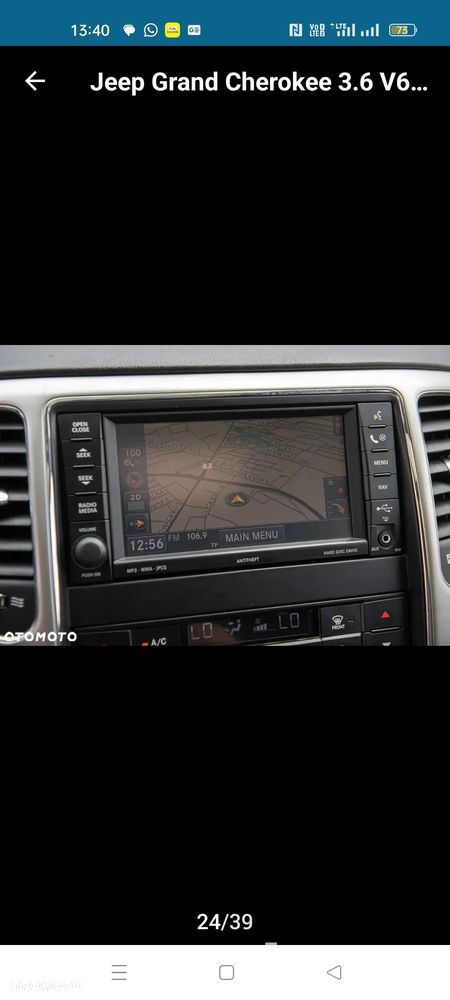 Jeep Grand Cherokee 3.6 V6 Overland - 18