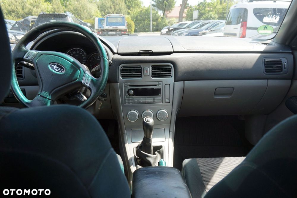 SUBARU FORESTER II SG LIFT 2006 5F6 2.0 16V EJ20F 158KM TY755XT7AA ZIELONY EVERGREEN na części - 9