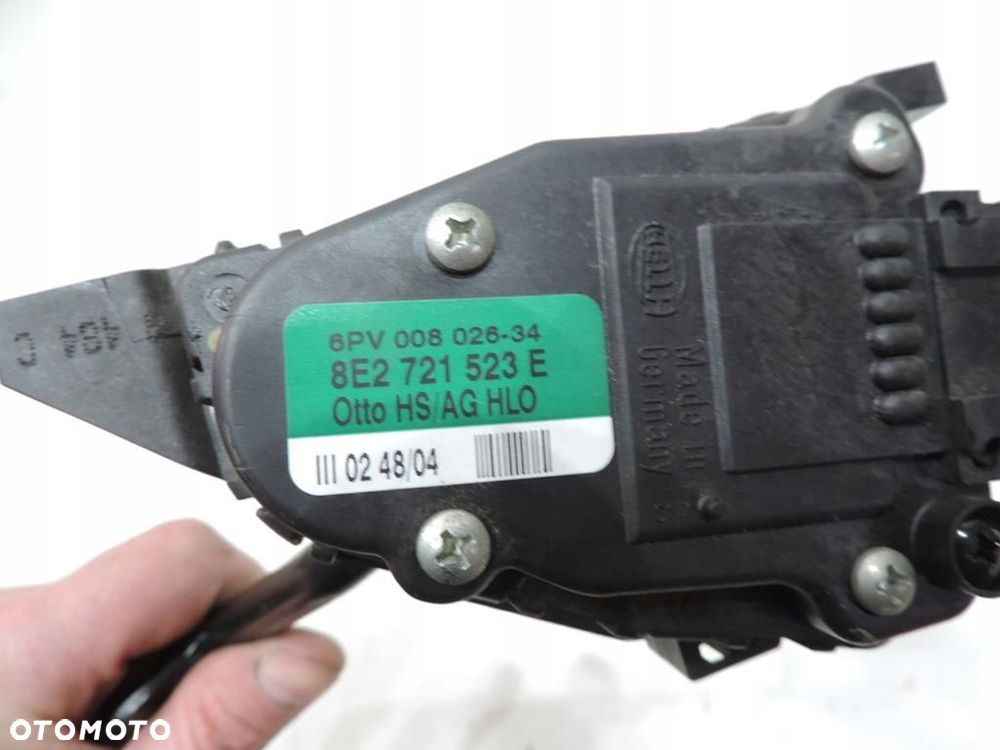 POTENCJOMETR GAZU AUDI A4 B7 2.0 TDI 8E2721523E - 4
