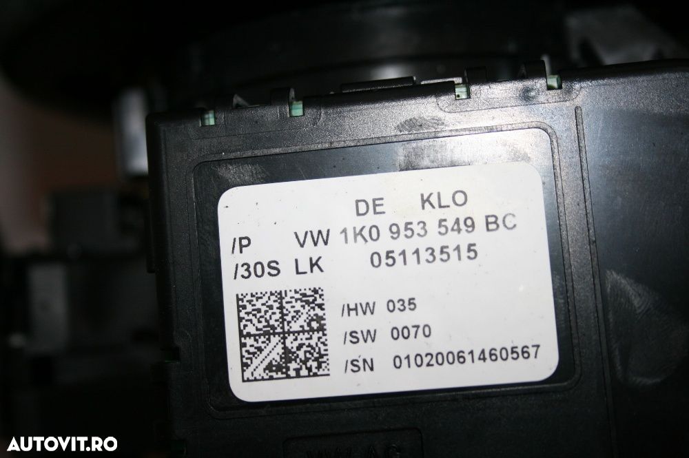 Ansamblu Spira Volan Calculator Coloana Tempomat Vw Seat Skoda - 1