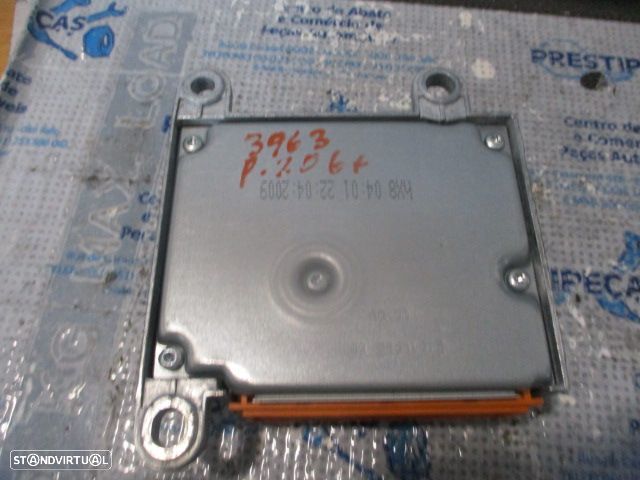 Kit Airbags 9683503180  96701085ZD  9658285080 603201200 PEUGEOT 206 +  2009 1.4HDI 70CV 5P CINZA SEM TABLIER - 15