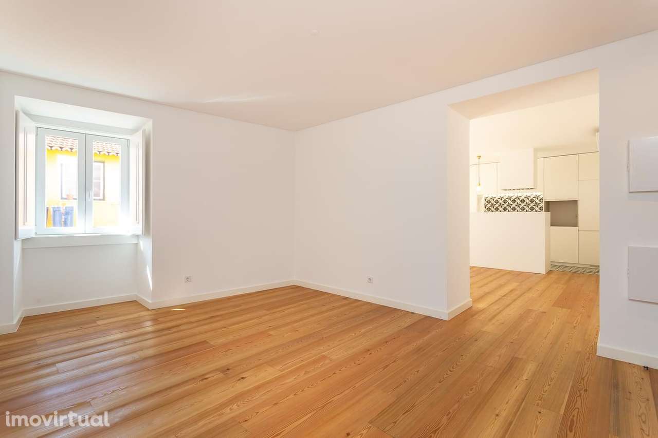 Apartamento T1 novo, Mouraria, Lisboa - Grande imagem: 3/22