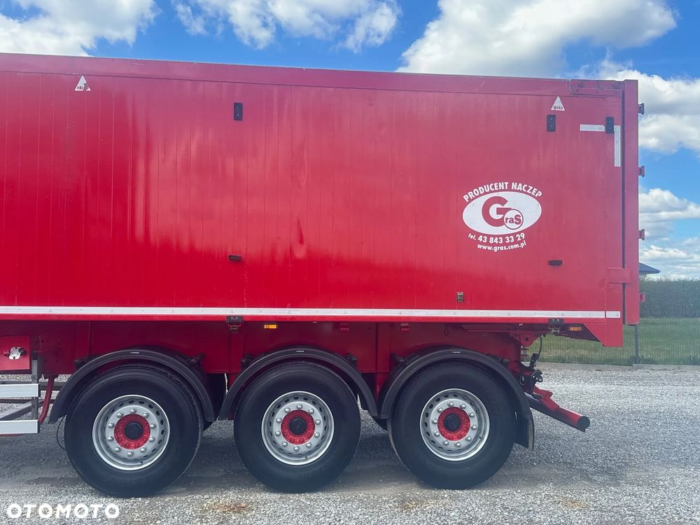 Gras NACZEPA / WYWROTKA / 45M3 / KLAPO- DRZWI / 5980 KG!!! - 14