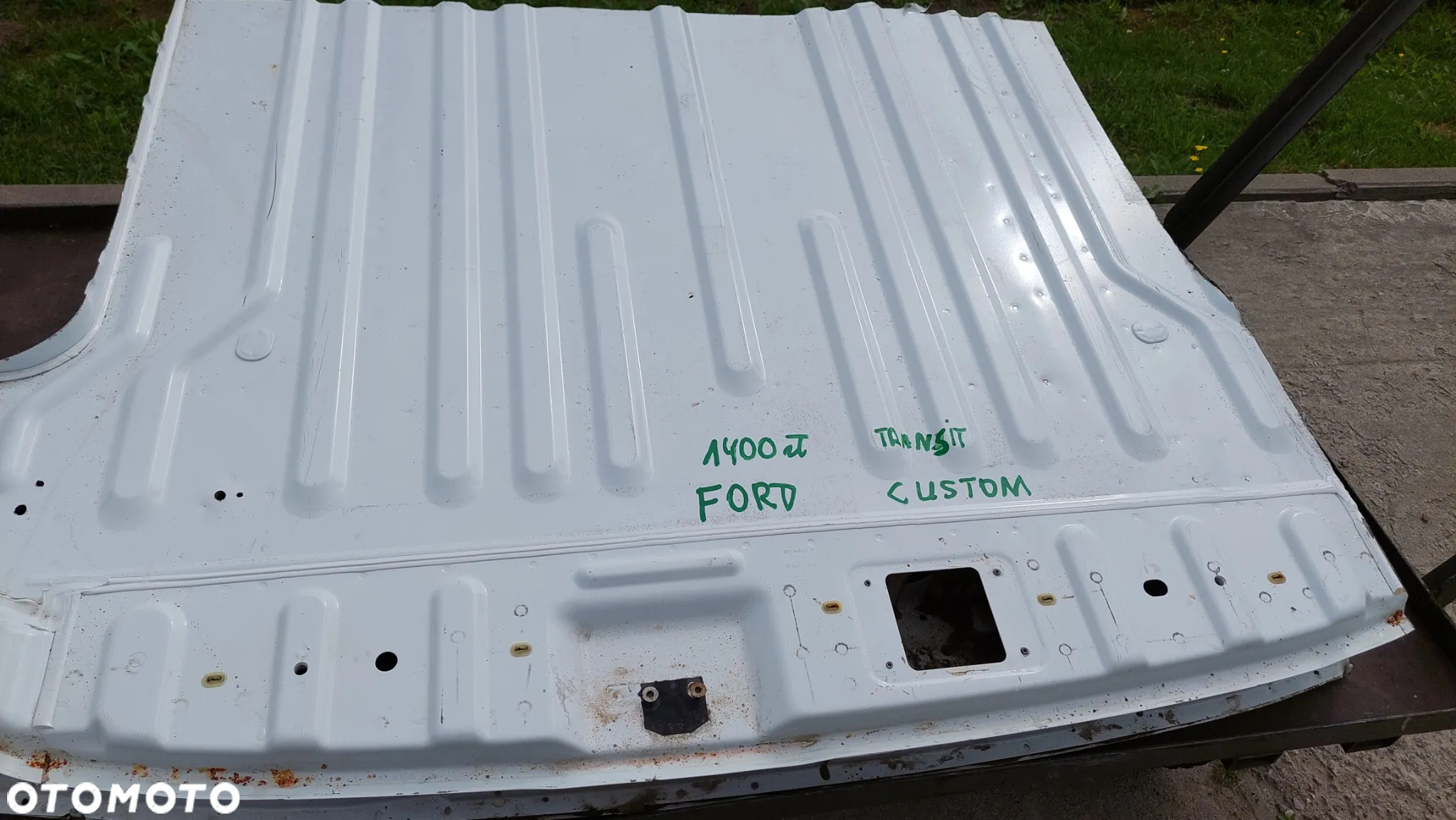 PODŁOGA TYŁ PAS TYLNI FORD TRANSIT CUSTOM R2021 LONG R2021 - 2