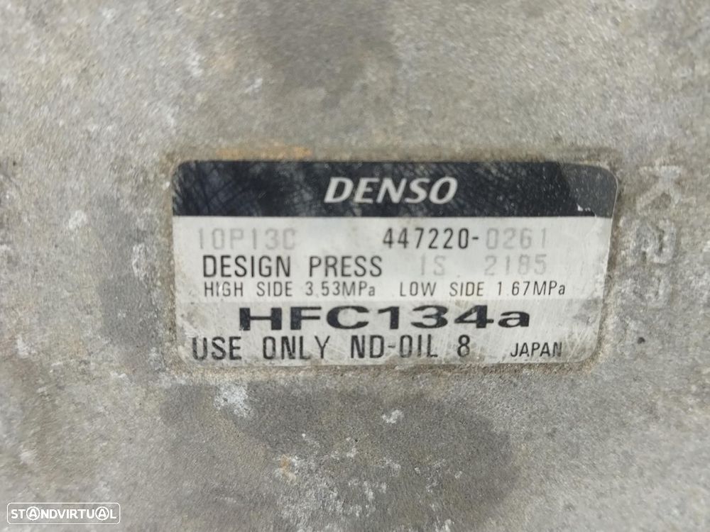 COMPRESSOR AR CONDICIONADO TOYOTA RAV 4 I 1997 -4472200261 - 1