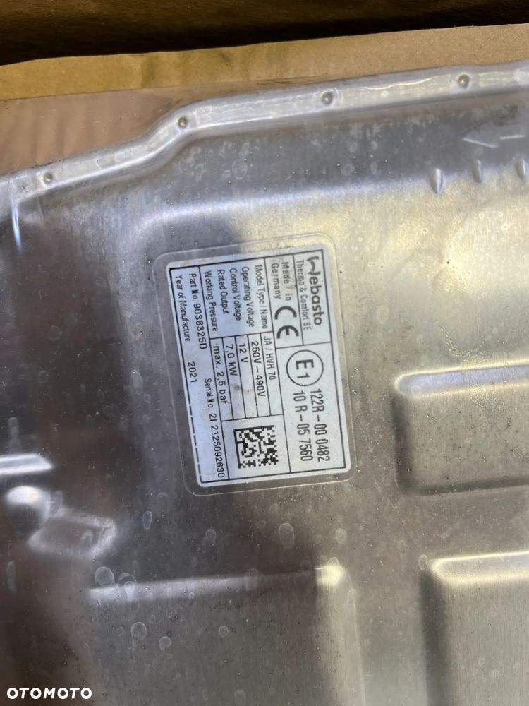 Land Rover Evoque II L551 WEBASTO ELEKTRYCZNA NAGRZEWNICA 122R000482 - 2