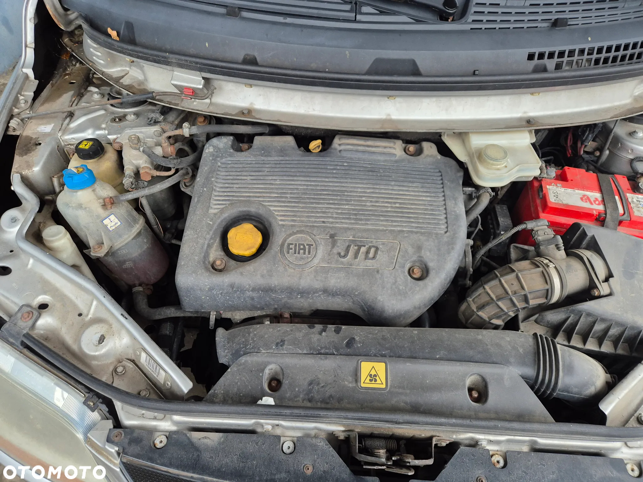FIAT MULTIPLA LIFT 1.9 JTD silnik skrzynia napęd sanki belka wahacz wahacze zacisk zaciski zwrotnica piasta kopyto mc person - 2