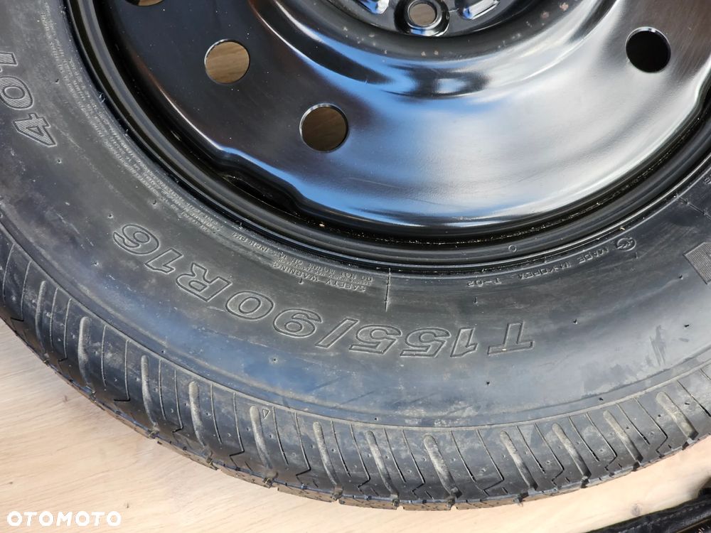 KOŁO DOJAZDOWE R16 ZESTAW KLUCZ HAK STYROPIANY OPEL ANTARA 5X115 155/90/16 - 3