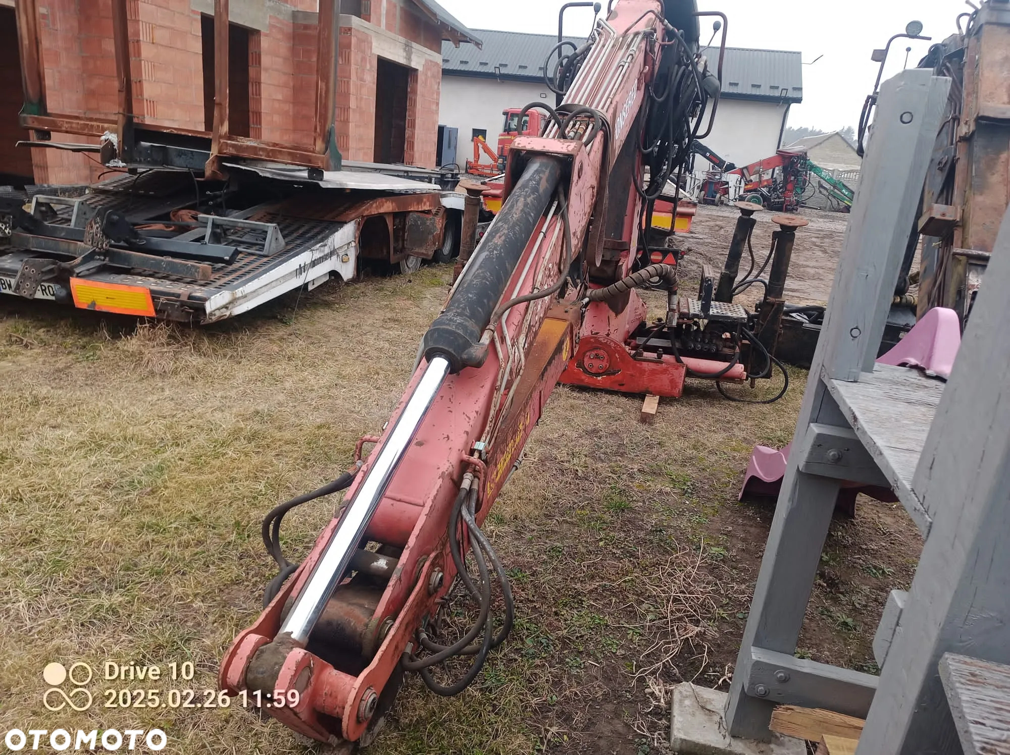 Hds Jonsered 1020 2002 rok do drewna drzewa lasu złomu dźwig żuraw - 4