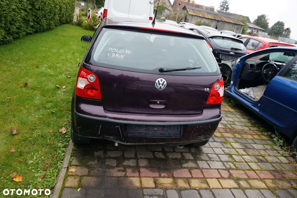 VOLKSWAGEN POLO IV 9N 5D HB 2003 LC3W 1.2 12V AZQ 64KM GEU FIOLETOWY na części - 4