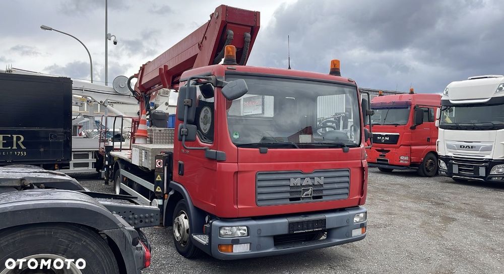 MAN Podnośnik Koszowy Zwyżka GSR Hydrauliczny ! 228TJ 22 Metry 17 w Bok Kosz 280 Kg jak Ruthmann Wumag Multitel - 2