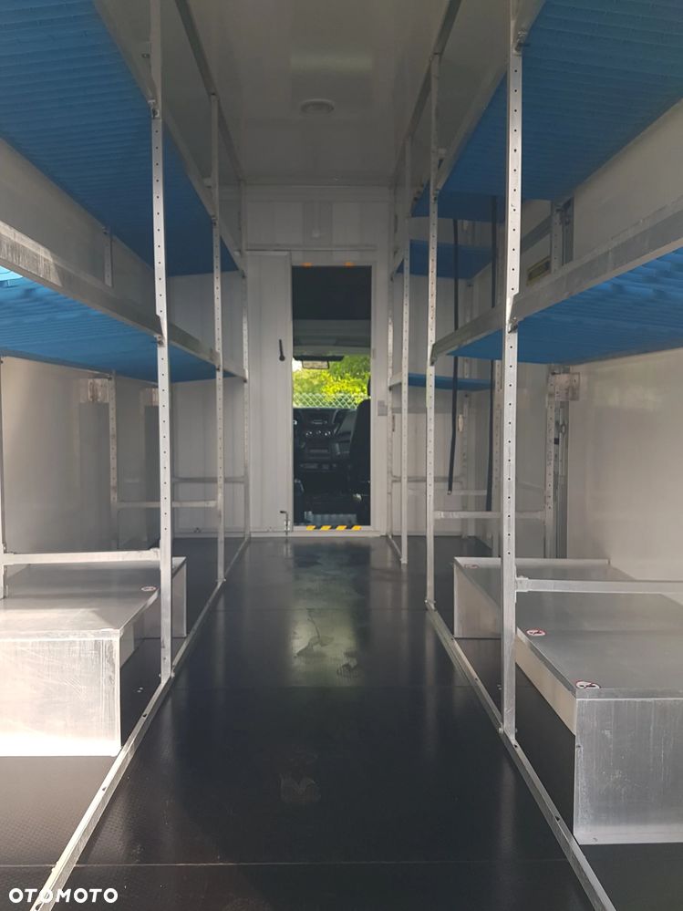 Iveco DAILY KONTENER NISKOPODŁOGOWY 4,44x2,23x2,42 SKLEP FOODTRUCK BAR KLIMA KONIOWÓZ KAMPER 35S14 KRAJOWY - 19
