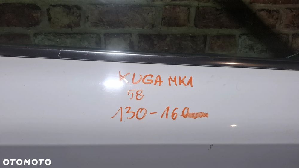 DRZWI PRZÓD PRAWE KOMPLETNE FORD KUGA MK1 08/12 KOD 58 - 5