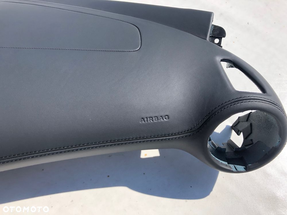MERCEDES AMG-GT W190 DESKA KONSOLA KOKPIT PULPIT PÓŁKA PARAPET PODUSZKI AIRBAG PASY PAS SKÓRA okazja - 9