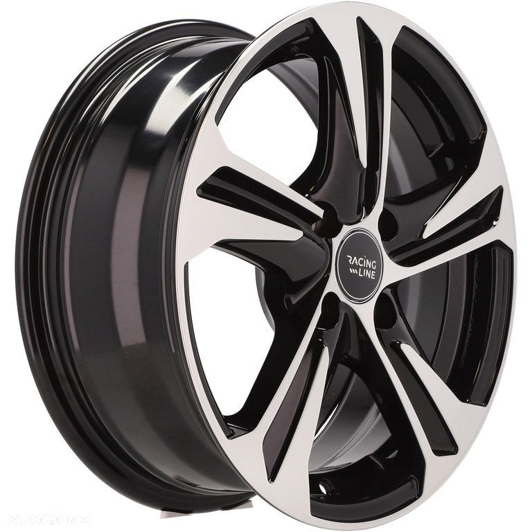 4x Felgi 15 m.in. do HYUNDAI Bayon I10 I20 KIA Picanto RIO Stonic MAZDA 2 CITROEN C1 - B1242 (BK1424 - 5