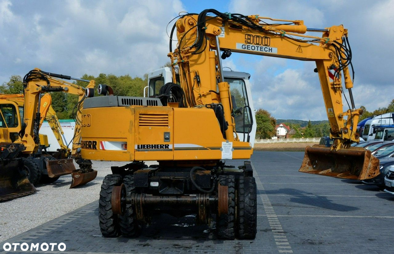 Liebherr A 900 ZW Litronic Koparka + Kolej - 9