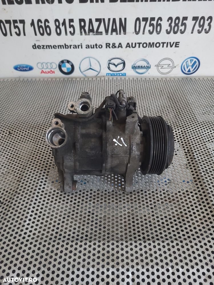 Compresor Clima Ac Bmw X1 E84 X3 E83 2.0 Diesel N47 Cod 6SBU14A Dezmembrez Bmw X1 E84 2.0 Diesel N4 - 6