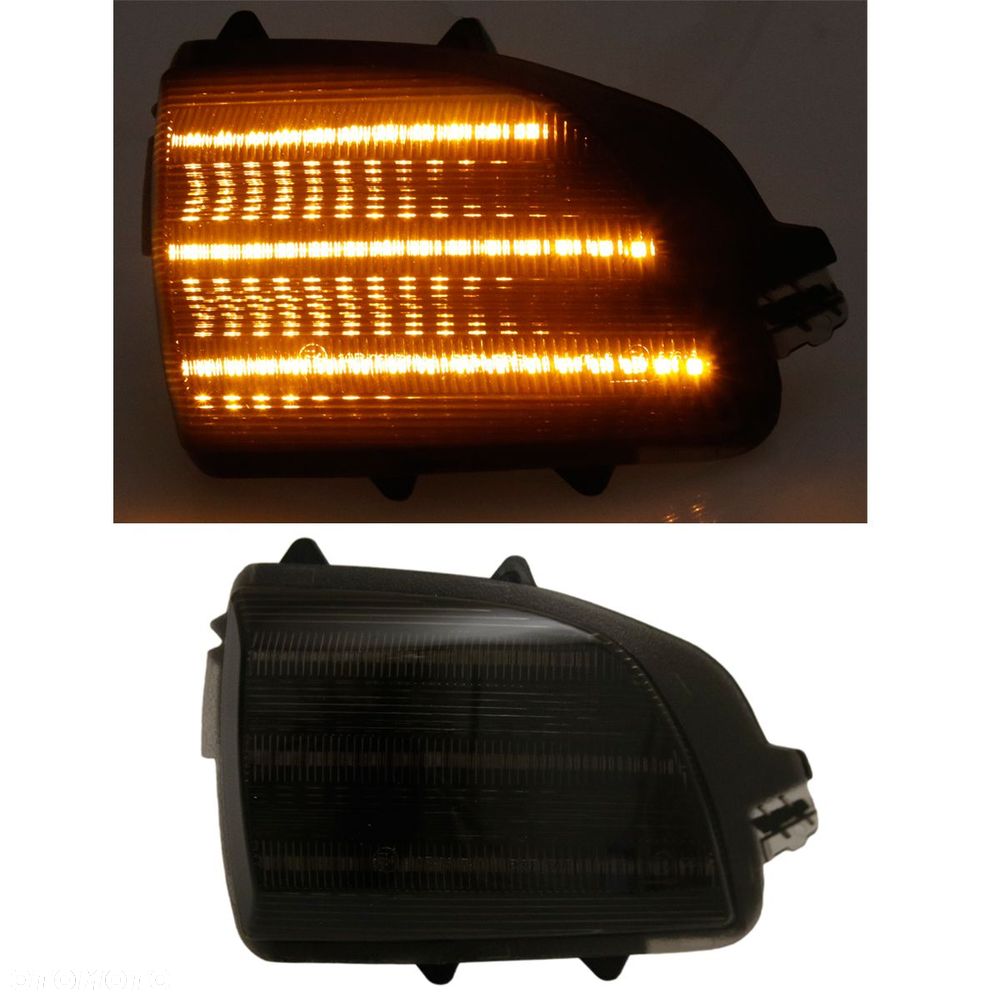 Kierunkowskaz Migacz Lusterko kpl Led Tuning Volvo XC70 2 07-16 XC90 1 Lift - 2