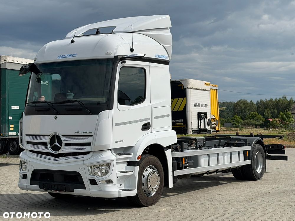 Mercedes-Benz ACTROS 1840 / RAMA DO ZABUDOWY / BDF / SYPIALKA / AUTOMAT / CAŁY NA PODUSZKACH / GLOB / 2022 ROK / DO ŻYWCA / BYDŁA / LAWETA / FIRANKA - 1