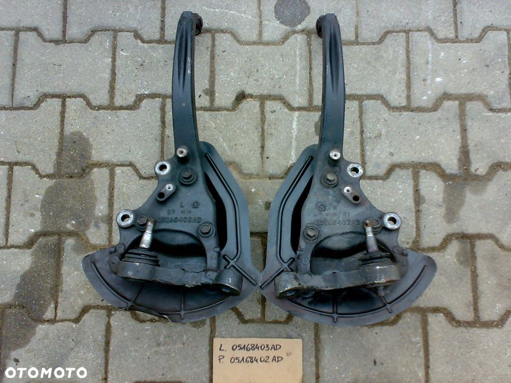 dodge charger 2015 - zwrotnica piasta przednia przód prawa lewa rwd - 2