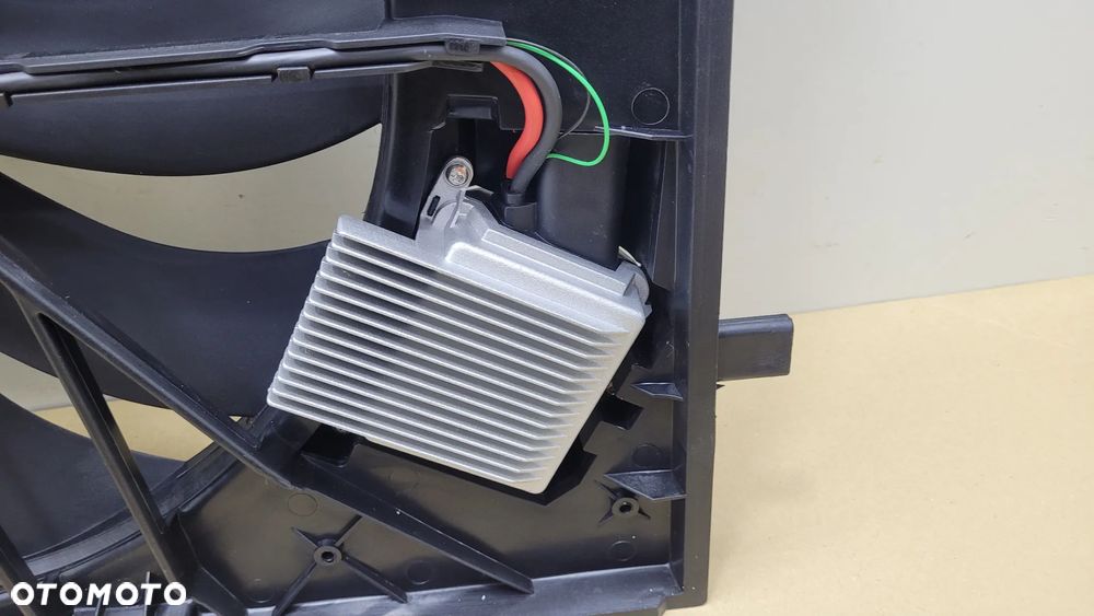 MERCEDES W220 C215 R230 NOWY WENTYLATOR Z OBUDOWĄ WSPORNIKIEM 6.3 AMG 6.5 - 5