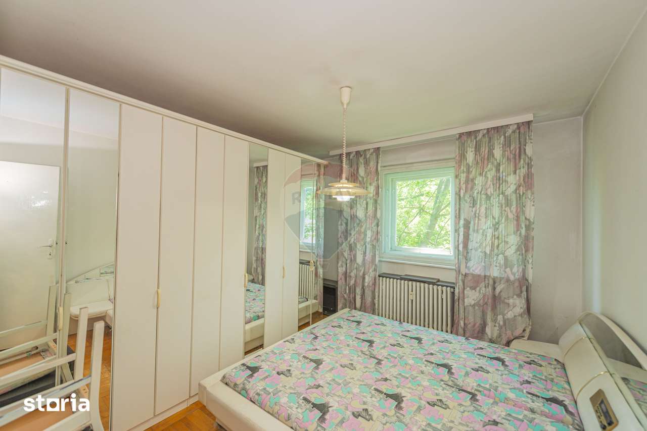 Apartament cu 3 camere de vanzare, 57 mp, Auchan Crangasi, zona verde — fotografia 1